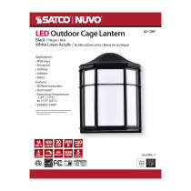LED CAGE LANTERN - 62-1397