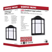 LED CAGE LANTERN - 62-1397