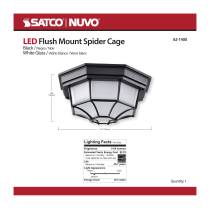 LED SPIDER CAGE - 62-1400