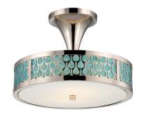 RAINDROP LED SEMI FLUSH - 62-145