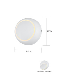 PINION LED WALL SCONCE - 62-1468