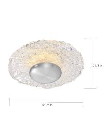 RIVERBED LED ROUND FLUSH - 62-1493