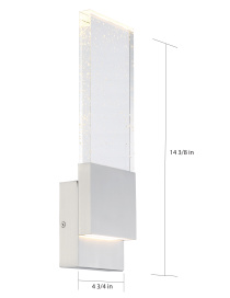 ELLUSION LED LARGE WALL SCONCE - 62-1503