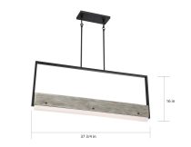 ALTA LED ISLAND PENDANT - 62-1553