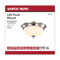 LED 19W 13" FLUSH MOUNT 3000K - 62-1560