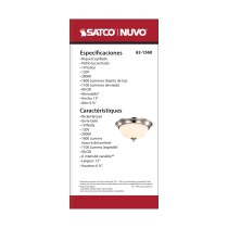 LED 19W 13" FLUSH MOUNT 3000K - 62-1560