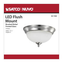 LED 19W 11" FLUSH MOUNT 3000K - 62-1562