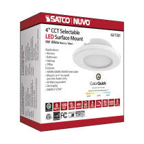 4" LED SURFACE MOUNT - WHITE - 62-1581