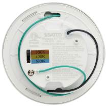 4" LED SURFACE MOUNT/BR NICKEL - 62-1582