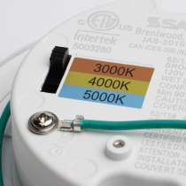 4" LED SURFACE MOUNT/BR NICKEL - 62-1582