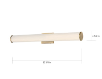 LENA LED 36" VANITY - 62-1593