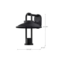 HARRIMAN 12W LED LG WALL LANT - 62-1606