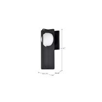 PORTAL 6W LED MED WALL LANTERN - 62-1609