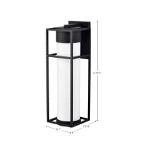 LEDGES 10W LED LG WALL LANTERN - 62-1613