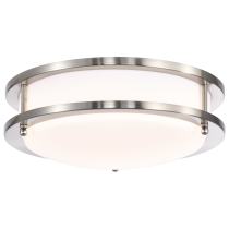 LED GLAMOUR BN 10" FLUSH - 62-1635