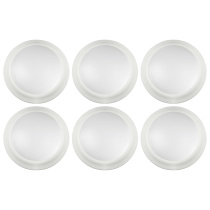 7" LED DISK LIGHT WHITE FINISH - 62-1661