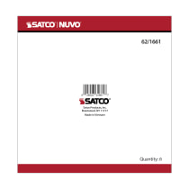 7" LED DISK LIGHT WHITE FINISH - 62-1661