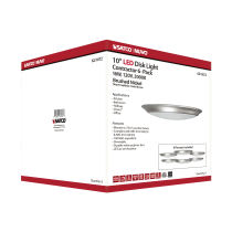 10" LED DISK LIGHT BN FINISH - 62-1672