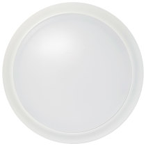 10" LED DISK LIGHT WHITE FIN - 62-1674