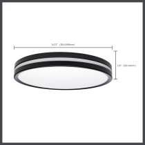 15" SURFACE MOUNT W/NIGHTLIGHT - 62-1693