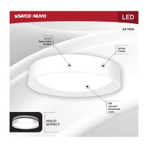 SELENE 13" LED FLUSH MOUNT - 62-1695