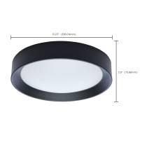 SELENE 13" LED FLUSH MOUNT - 62-1696
