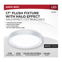 SELENE 17" LED FLUSH MOUNT - 62-1697