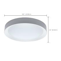 SELENE 17" LED FLUSH MOUNT - 62-1697