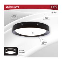 SELENE 17" LED FLUSH MOUNT - 62-1698