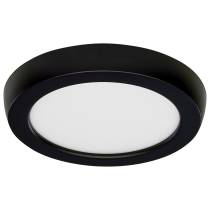 BLINK 9W LED 5" RND BLACK - 62-1701