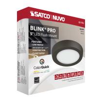 BLINK 9W LED 5" RND BRONZE - 62-1702
