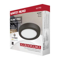 BLINK 9W LED 5" RND BRONZE - 62-1702