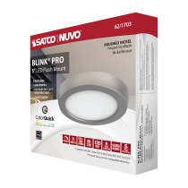 BLINK 9W LED 5" RND BR. NICKEL - 62-1703