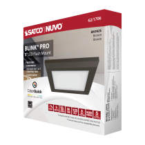 BLINK 9W LED 5" SQ BRONZE - 62-1706