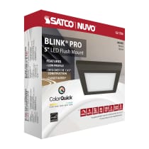 BLINK 9W LED 5" SQ BRONZE - 62-1706