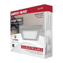 BLINK 9W LED 5" SQ BR. NICKEL - 62-1707