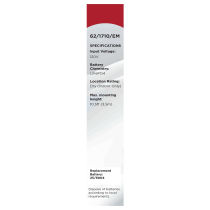 7" RD BLINK PRO EM BATT BACKUP - 62-1710-EM