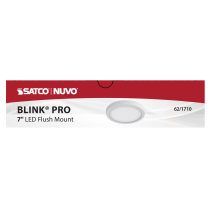 BLINK 11W LED 7" RND WHITE - 62-1710