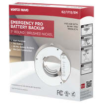 7" SQ BLINK PRO EM BATT BACKUP - 62-1713-EM