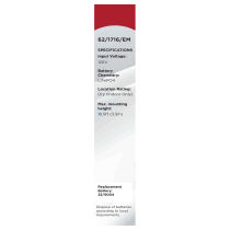 7" SQ BLINK PRO EM BATT BACKUP - 62-1716-EM