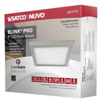 BLINK 11W LED 7" SQ BR. NICKEL - 62-1717