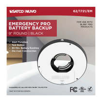 9" RD BLINK PRO EM BATT BACKUP - 62-1721-EM