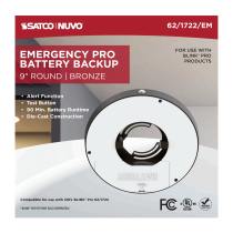 9" RD BLINK PRO EM BATT BACKUP - 62-1722-EM