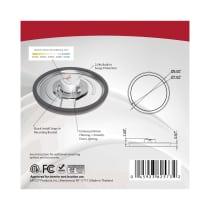 BLINK 13W LED 9" RND BRONZE - 62-1722