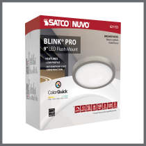 BLINK 13W LED 9" RND BR. NICK - 62-1723