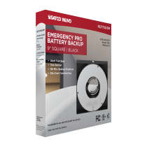 9" SQ BLINK PRO EM BATT BACKUP - 62-1725-EM