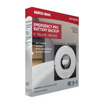 9" SQ BLINK PRO EM BATT BACKUP - 62-1726-EM