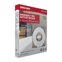 9" SQ BLINK PRO EM BATT BACKUP - 62-1727-EM