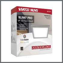 BLINK 13W LED 9" SQ BR. NICKEL - 62-1727