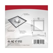 BLINK 13W LED 9" SQ WH 0-10V - 62-1729